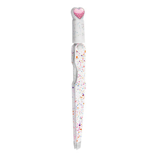 Pinzas Para Cejas Para Mujeres Y Puntos De Color Blanco Pinzas Para Cejas Para Mujeres Y Puntos De Color Blanco