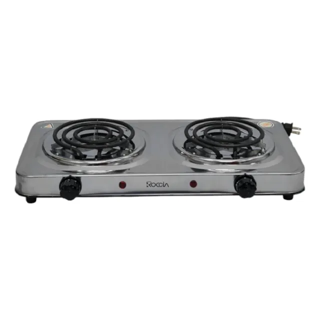 Cocina 2h Roccia Electrica Cromada Caracol