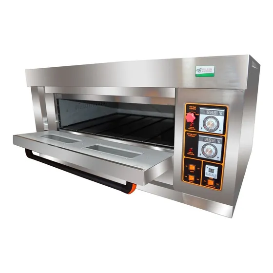 Horno Para Panadería 1 Cabina 2 Latas A Gas Industrial