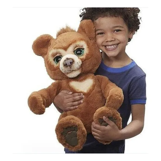 Mb Muñeco De Pelucia Interactivo Con Forma De Oso Curioso