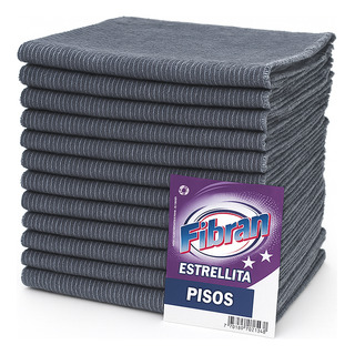Trapo De Piso Gris Ultra Absorbente Estrellita Fibran X 36u Trapo De Piso Gris Ultra Absorbente Estrellita Fibran X 36u