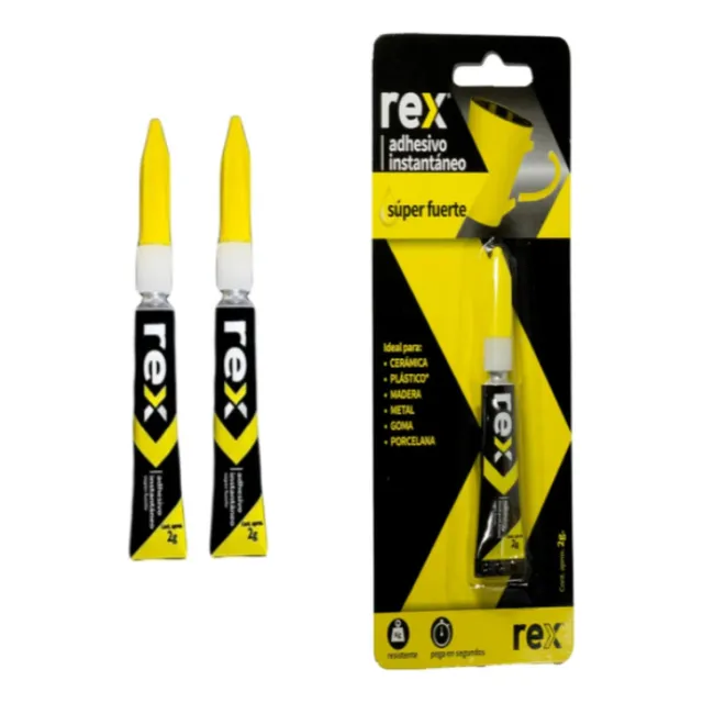 X2  Adhesivo Instantáneo 2 Gr Pegamento Liquido