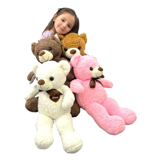 Oso Osito De Peluche 60cm Pepon + Suaves + Calidad Premium