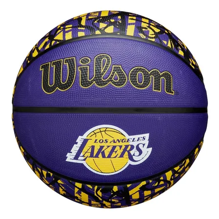 Pelota Wilson Basketball Nba Graffiti La Lakers Sz7