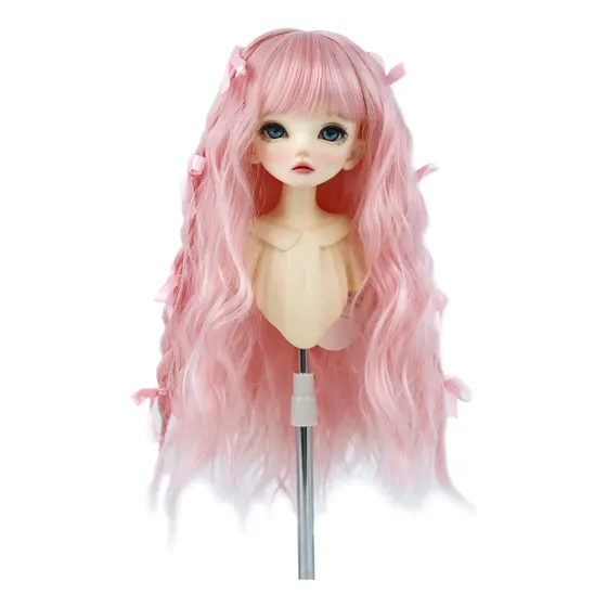 Muziwig Peluca Muñeca Bjd Sd 1 4 Para Mujer Niña Pelo Largo
