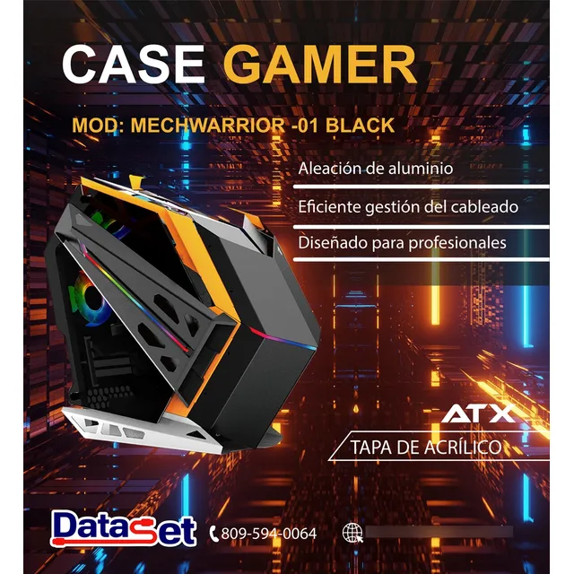 Case Mechwarrior -01 Black