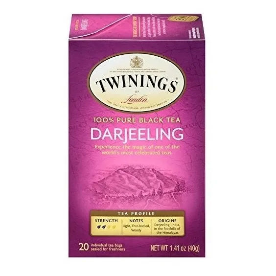 Twinings Te Importado Darjeeling 20 Sobres