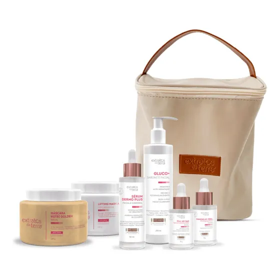 Kit Tratamento Anti-idade Profissional Extratos Da Terra