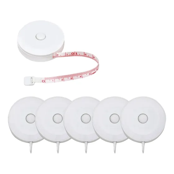 Kit 5 Un Fita Métrica Corporal Mini Trena 1,5m Atacado