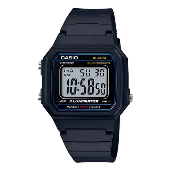 Reloj Casio Digital Unisex W-217h-1av