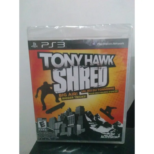 Juego Tony Hawk Shred Ps3 Totalmente Nuevo (solo El Juego)