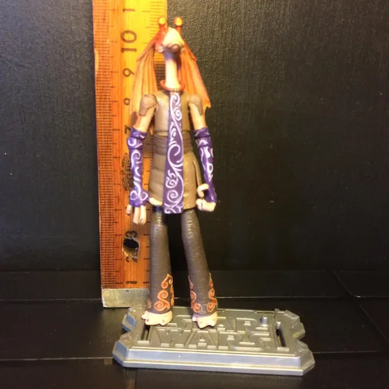 Star Wars Jar Jar Binks Clone Wars Hasbro 2009, Articulable.