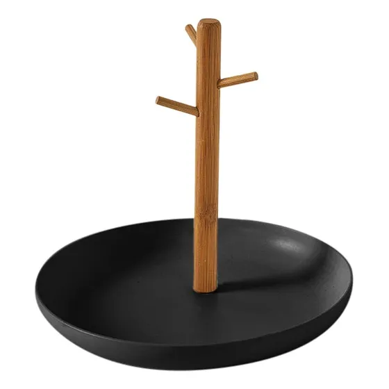 Bandeja Para Llaves De Madera (1 Paquete)