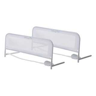 Dream On Me Riel De Cama De Malla Ajustable En Blanco, Dos N Dream On Me Riel De Cama De Malla Ajustable En Blanco, Dos N
