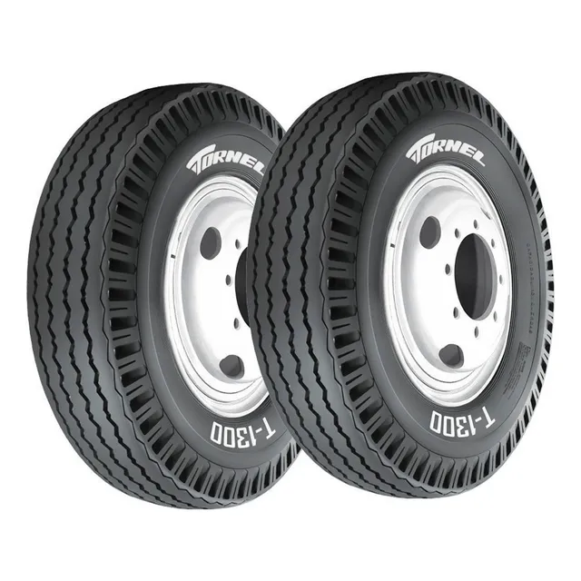 Paquete De 2 Llantas 7.00-14 8pr Tornel T1300 Msi