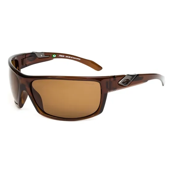 Óculos De Sol Masculino Mormaii Joaca 0034532336 Polarizado Armação Marrom-escuro Translúcido Haste Marrom-escuro Translúcido Lente Marrom Polarizado Desenho Retangular