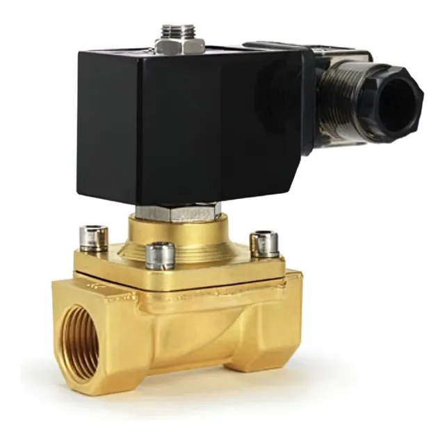 Válvula Solenoide Bronce 110v 50/60 Hz 3/4  Fnpt Hydronix 