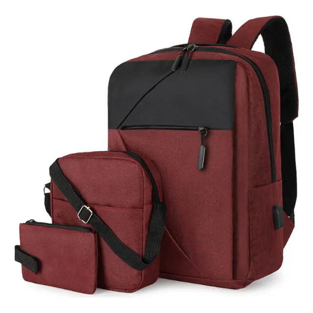 3pcs Mochila De Computadora Portátil, Bolsa De Tableta