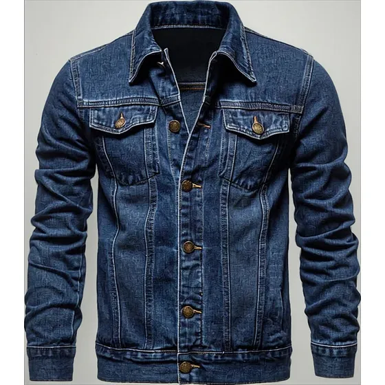 Jaqueta Masculina Jeans Premium Denim 