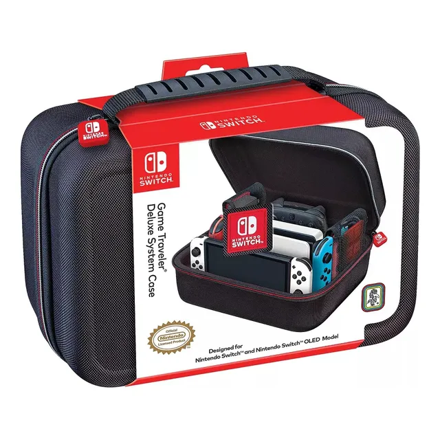 Maleta Estuche Nintendo Switch V1 V2 Oled Original Con Funda