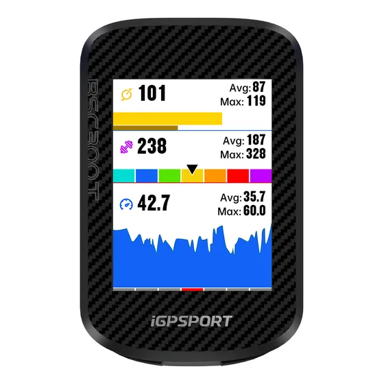 Ciclocomputador Igpsport Bsc300t Pantalla Táctil Ultradelgad