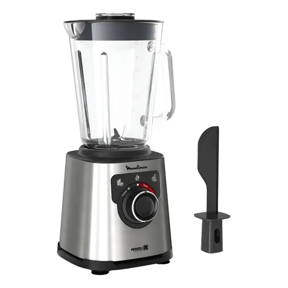 Licuadora Jarra De Vidrio Termoresistente Moulinex 1200w Dig Gris | Cuotas sin interés