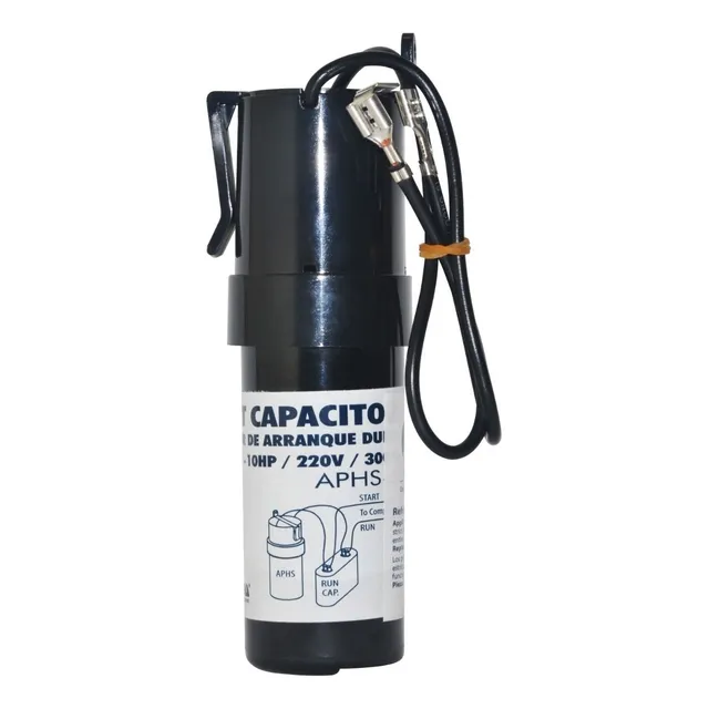 Relay Arranque Capacitor Y Termico Spp5 1/2 -10hp 220v 300%