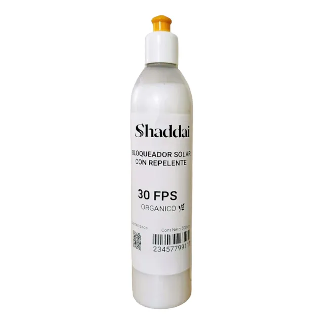 Protector Solar Con Repelente, Pres De 500 Cc. Marcashaddai®