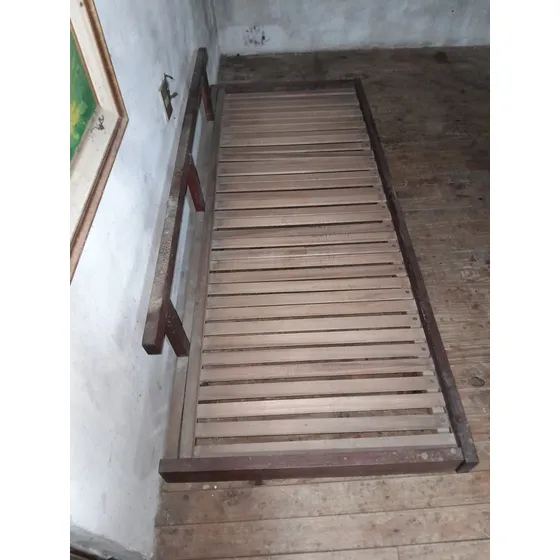 Sofa Cama Extensible 2 Plazas (sin Envio) Marrón Oscuro