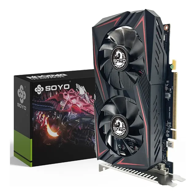 Tarjeta Gráfica Soyo Amd Radeon Rx550, 4gb Gddr5 Caridad De 