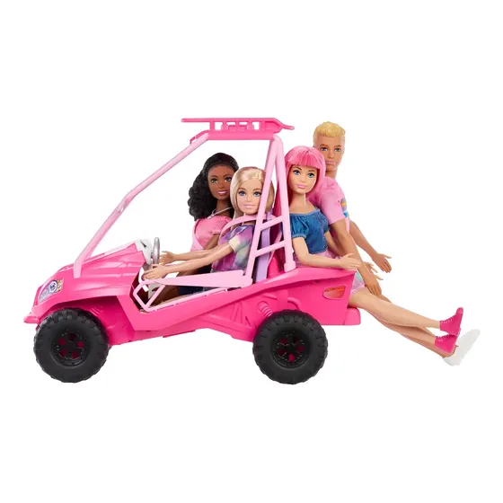 Barbie Detectives En La Playa Vehículo Buggy De Playa N/a Colorido