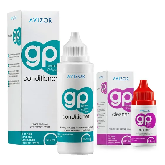  Avizor Kit Gp1 Cleaner Y Gp2 Conditioner Tamaño Grande 