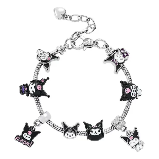 Pulsera Kuromi Unisex Acero Inoxidable