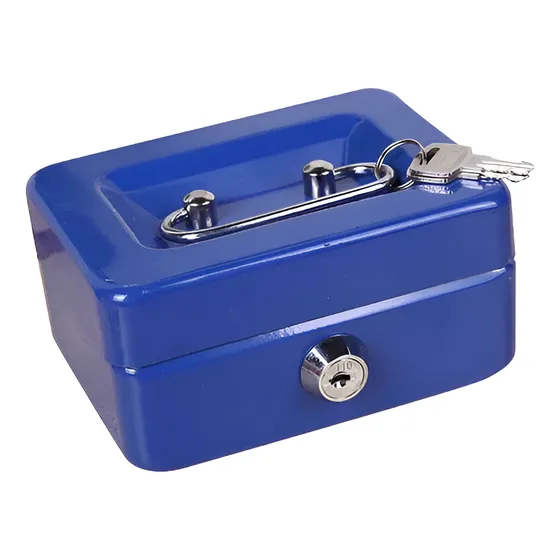 Caja De Seguridad Con Llave 20x16x9cm Rojo Saco