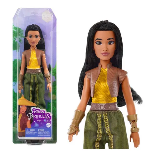 Disney Princesa Muñeca Raya Para Niñas Regalos Moradouy