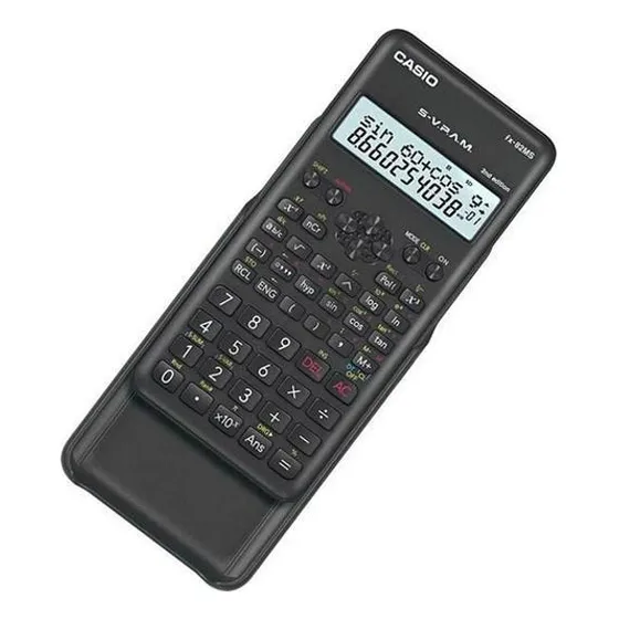 Calculadora científica Casio FX-82ms, 240 funciones, color negro