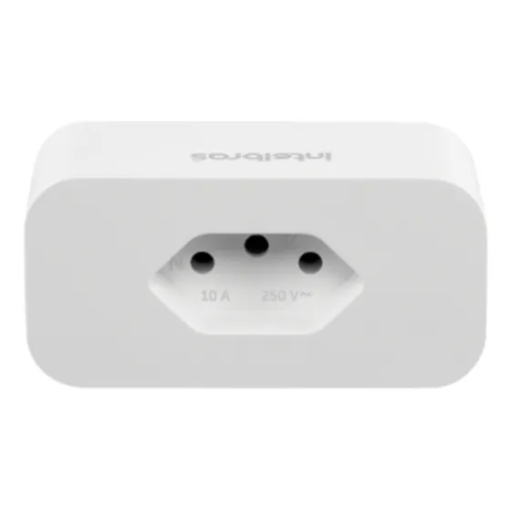 Conector Smart Wi-fi Universal - Ews301 - Intelbras Cor Branco