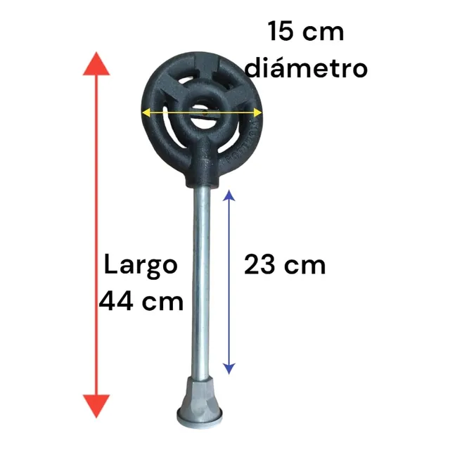 Quemador Para Reverbero.negro Q-bh19. Potencia. Nuevo