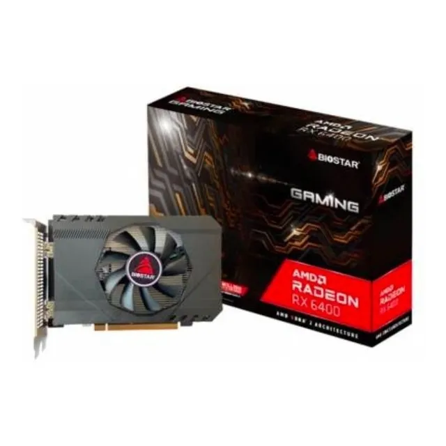 Tarjeta De Video Gamer Biostar Amd Rx6400 4gb - Gaming