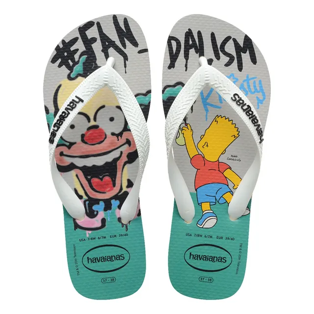Havaianas Original Simpsons Bege Palha