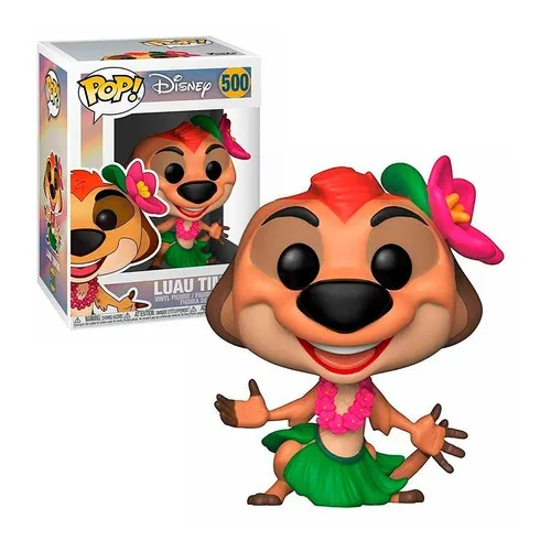 Funko Pop! Timon Luau 36413 De La Coleccion El Rey Leon Disney Figura De Accion #500