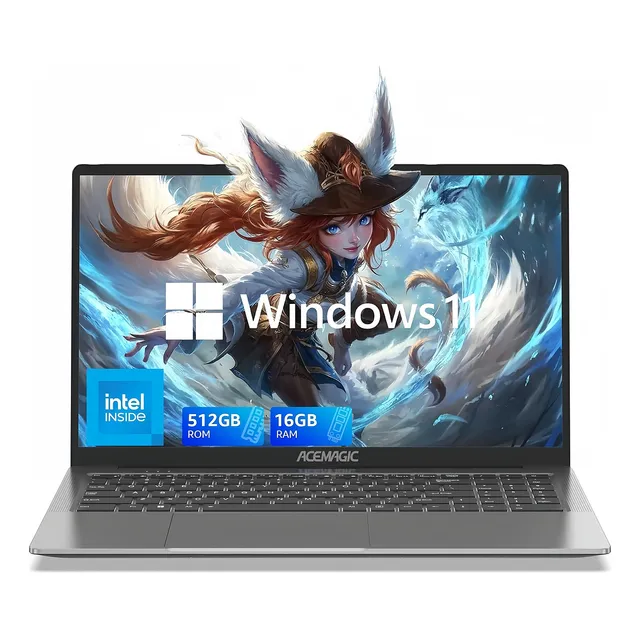 Laptop 15.6'' Intel N95 16gb Ram 512gb Ssd Windows 11 Pro