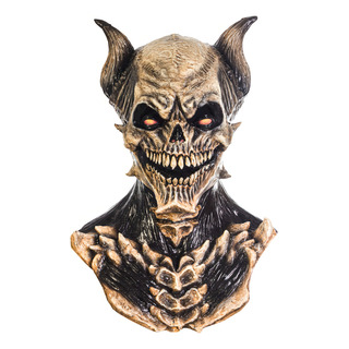 Máscara Calavera Muerte Deathkeeper Disfraz Halloween Color Beige Máscara Calavera Muerte Deathkeeper Disfraz Halloween Color Beige