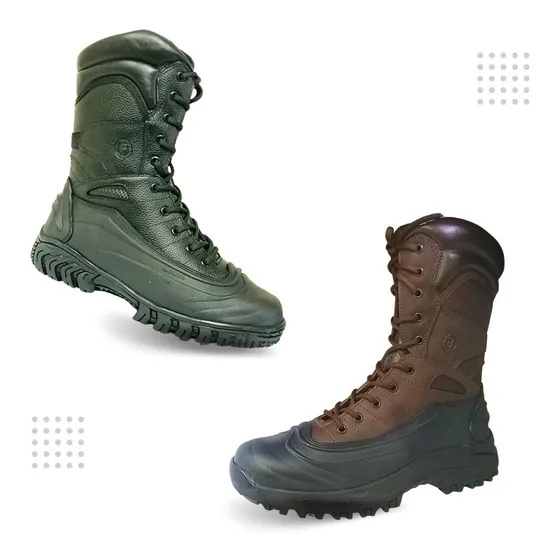 Botas Todo Terreno Tácticas. Waterproof. Cafe Y Negro!