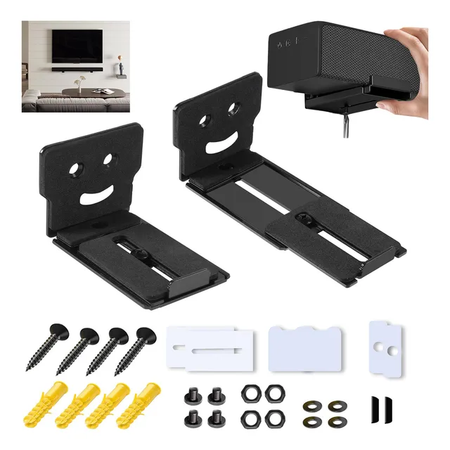 Soporte Soundbar Barra De Sonido De Pared (2 Unid)