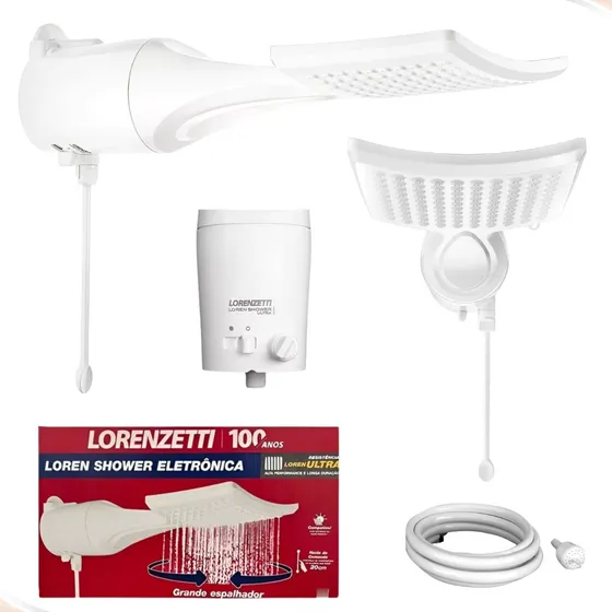 Chuveiro Ducha Loren Shower Eletrônico 220v 7500w Lorenzetti