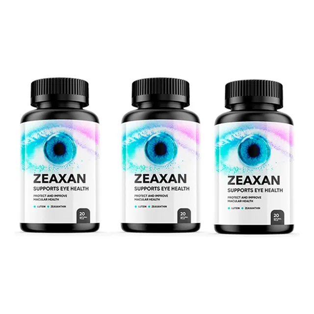 Zeaxan 20 Capsulas Pack X 03 Suplemeto Para Tu Salud Ocular Natural