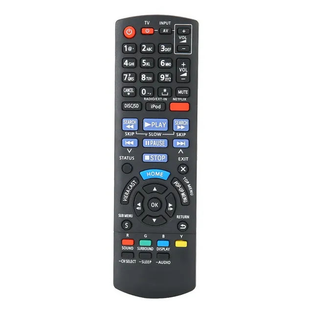 Controlador De Control Remoto De Televisión Negro N2qayb0006
