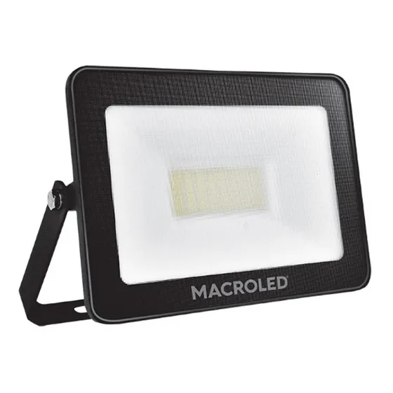 Reflector 50w Macroled Chin Led Luz Fría 6500k 4000lum EFL-50W