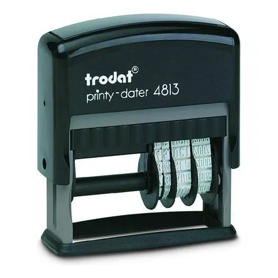 Sello Trodat .375 X 1  Personalizado Con Fecha Y Mensaje